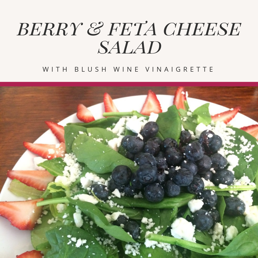 berry and feta cheese salad
