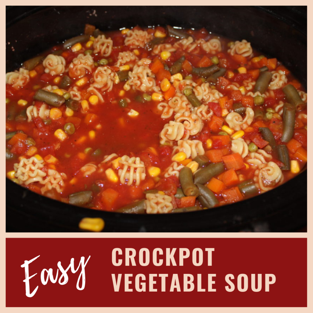 easy crockpot vegetable soup