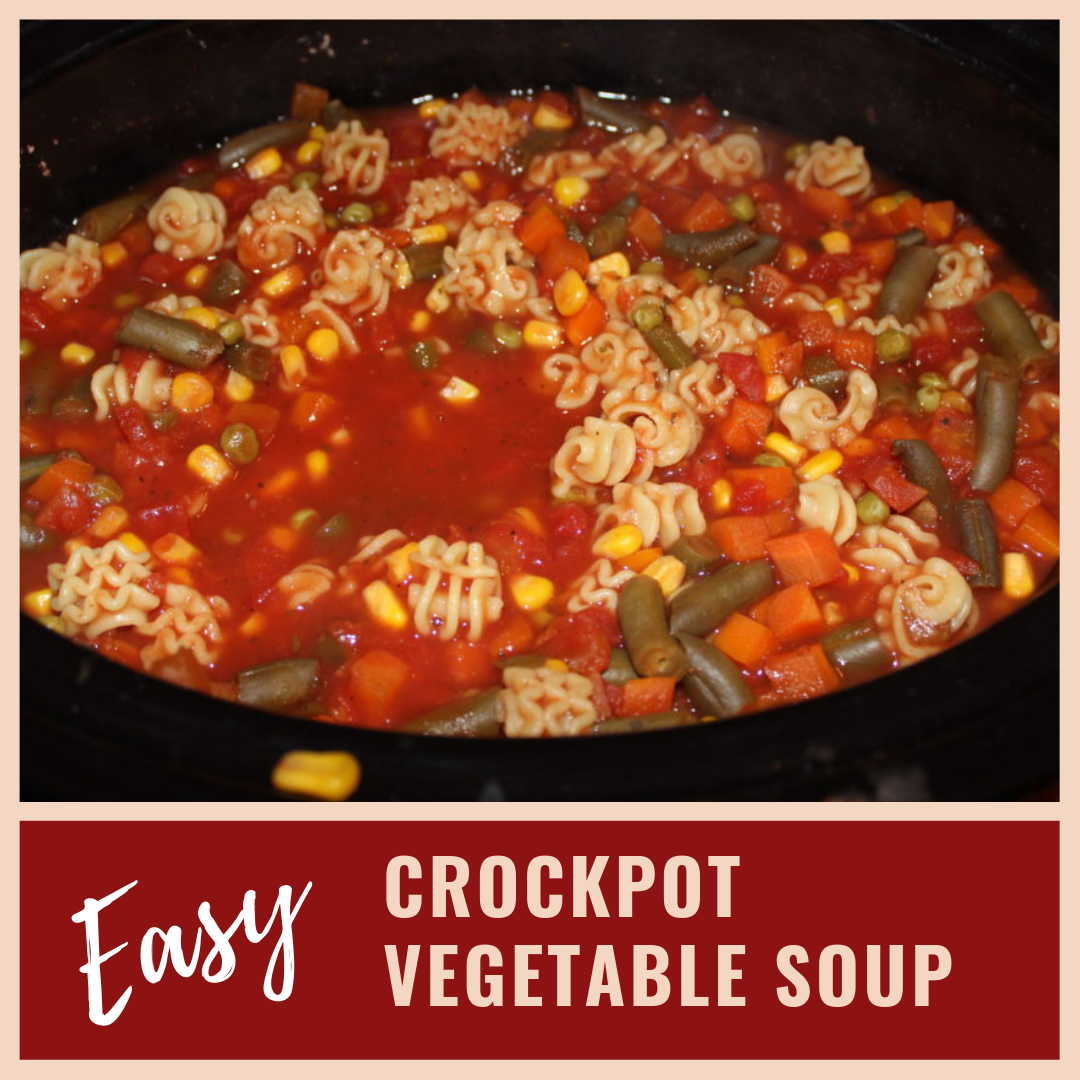 easy crockpot vegetable soup