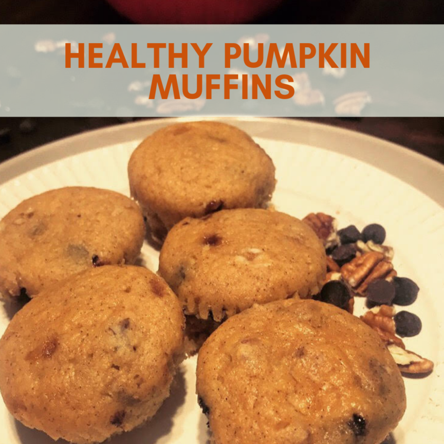 healthy pumpkin muffins