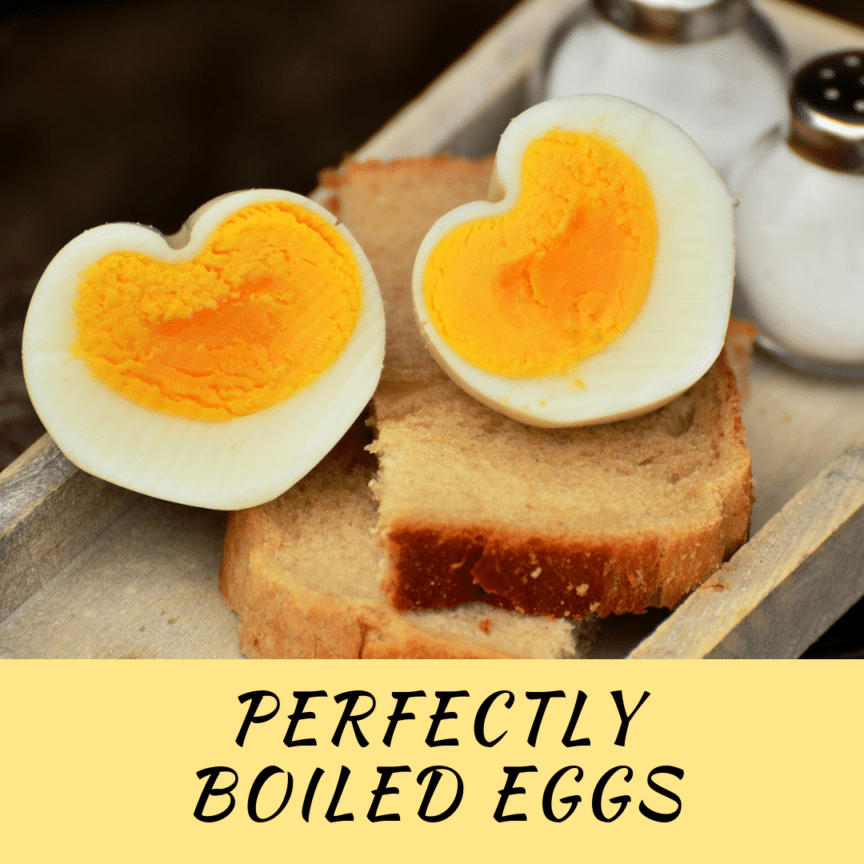 perfectly boiled eggs
