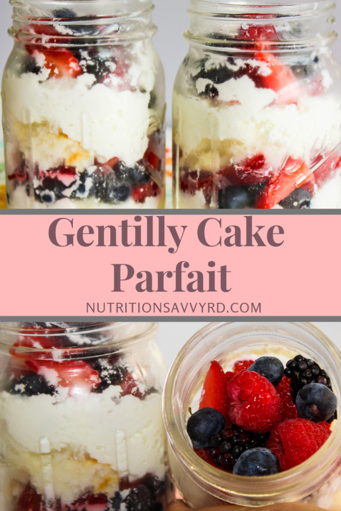 Gentilly Cake Parfait