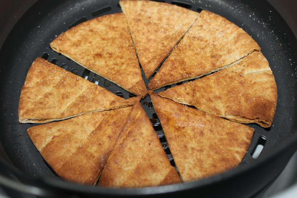 homemade pita bread chips