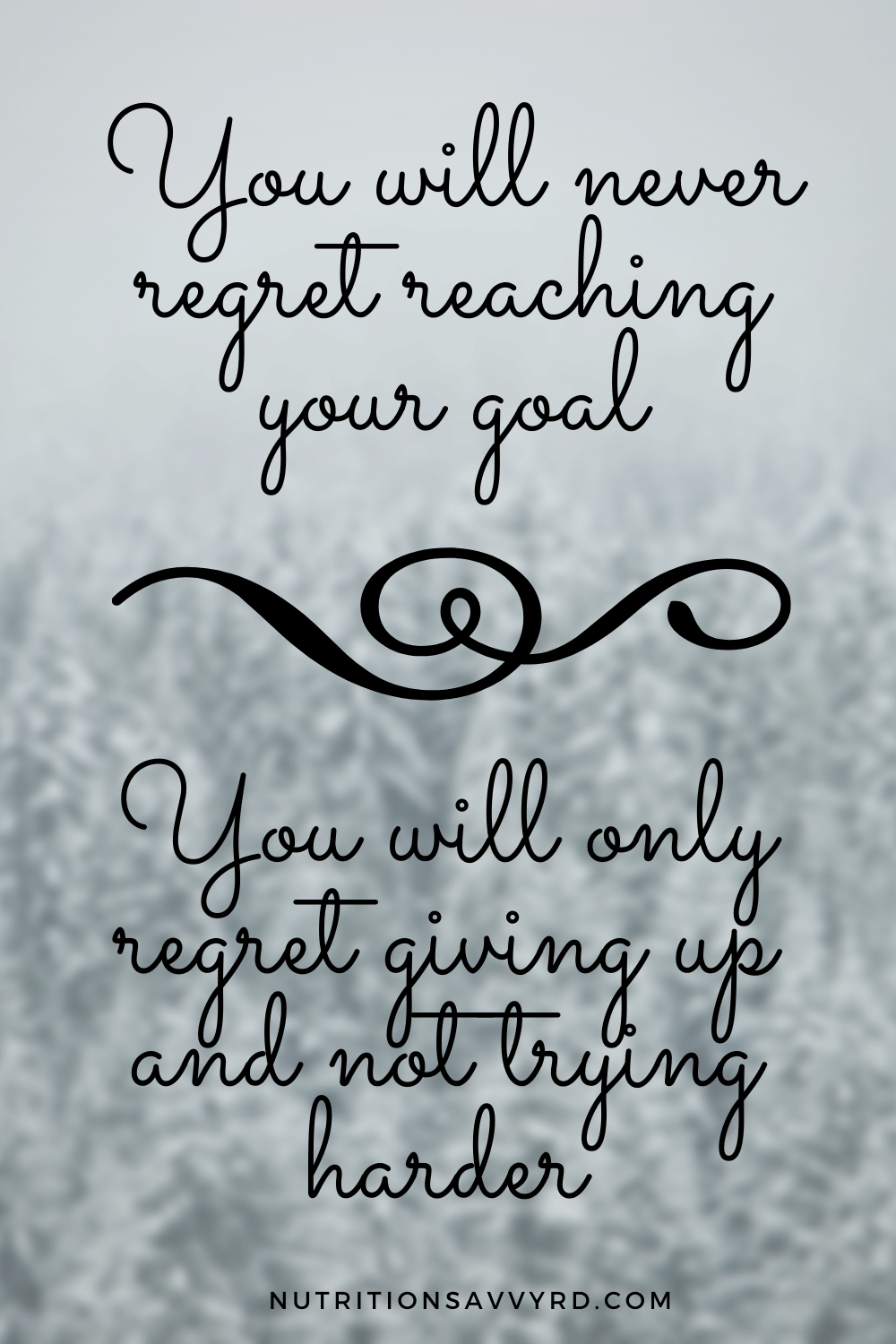ten years from now make sure you can say you chose your life, you didn't settle for it